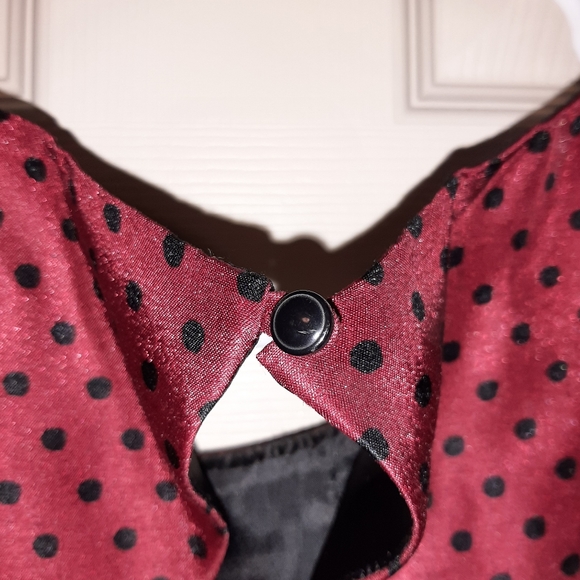 Red polka dot dress - Picture 7 of 10